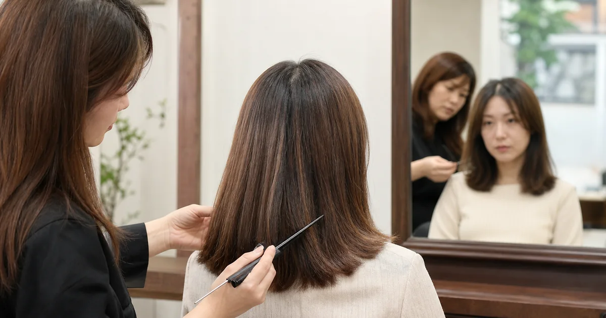 依髮型與髮況安排剪染燙後續整理